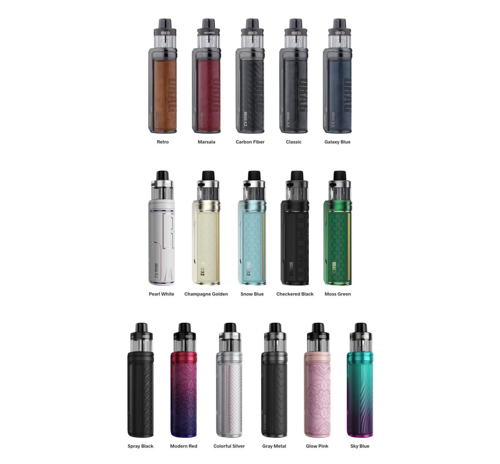 Voopoo Drag X2 PnP-X 80W Kit - Image 2