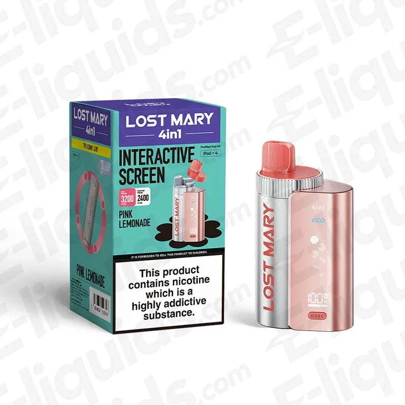 Lost Mary 4 in 1 Pink Lemonade Prefilled Pod Kit