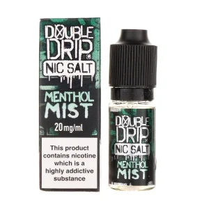 Menthol Mist Nic Salt E-Liquid by Double Drip