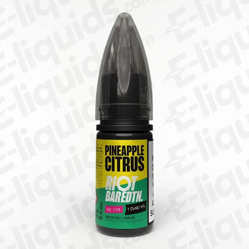 Riot Squad Bar Edition Pineapple Citrus No Ice Nic Salt - Image 2