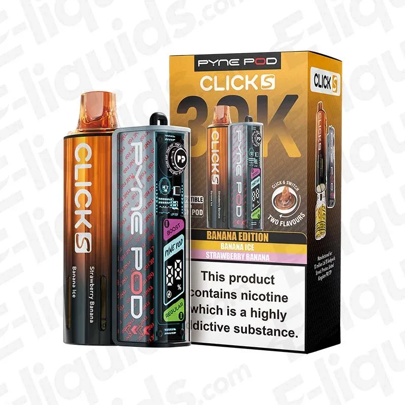 Pyne Pod Click S 30K Banana Edition Prefilled Pod Kit