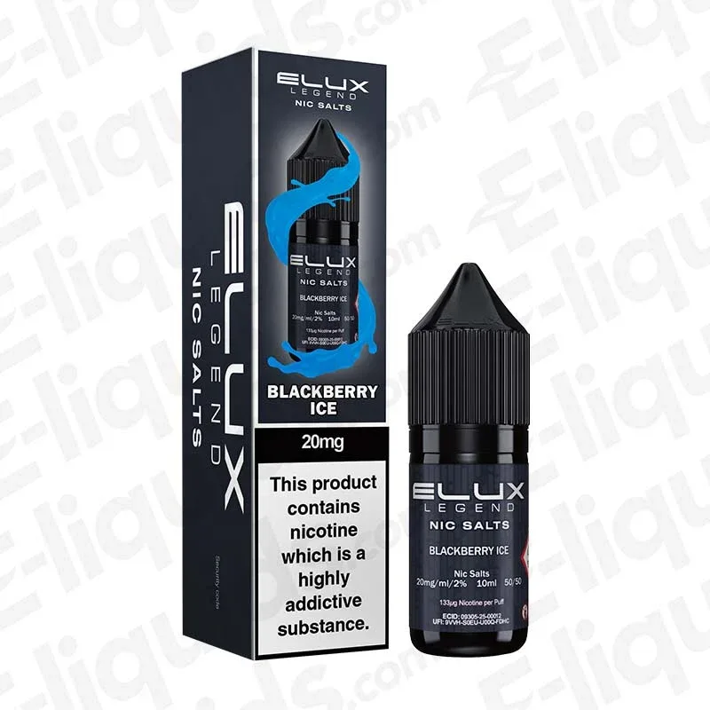 Elux Legend Blackberry Ice Nic Salt - Image 2