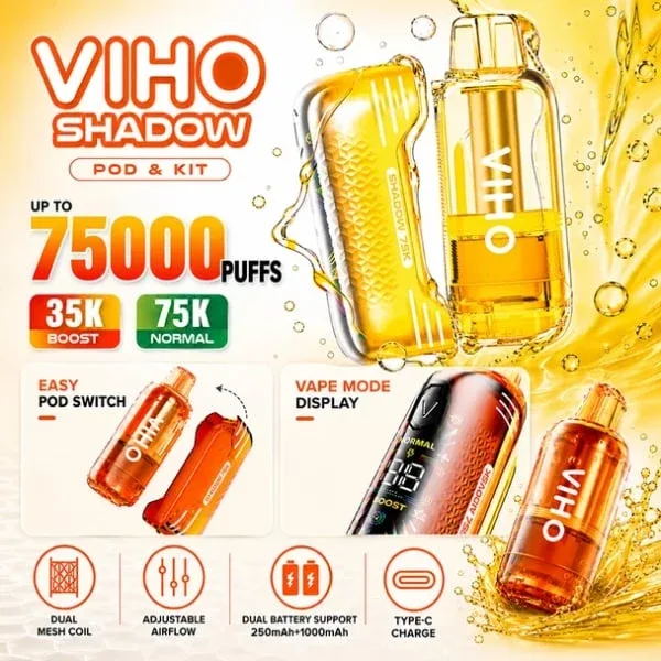 VIHO Shadow 75,000 Disposable Kit