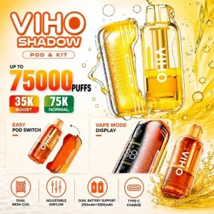 VIHO Shadow 75,000 Disposable Kit