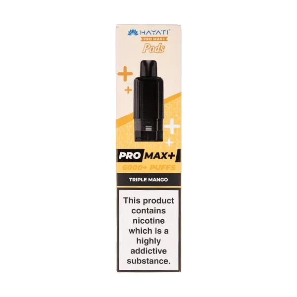 Triple Mango Pro Max Plus Prefilled Pod + Refill by Hayati