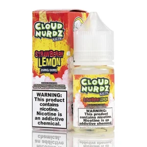 Strawberry Lemon - Cloud Nurdz SALTS - 30mL