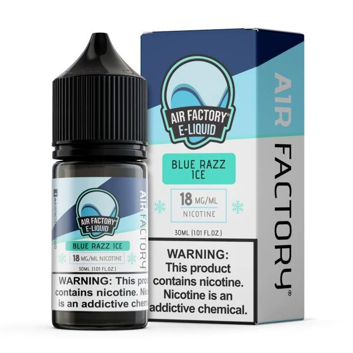 Blue Razz Ice Air Factory Salts 30mL