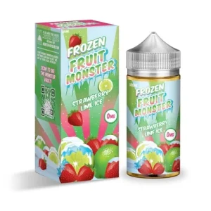 Frozen Fruit Monster E-Liquid - Strawberry Lime Ice - 100ml | Only $18.99