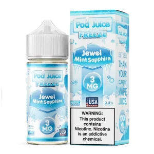 Jewel Mint Sapphire FREEZE - Pod Juice - 100mL