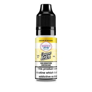 Dinner Lady Dessert Bar – San Sebastian Cheesecake Bar Salt E-Liquid