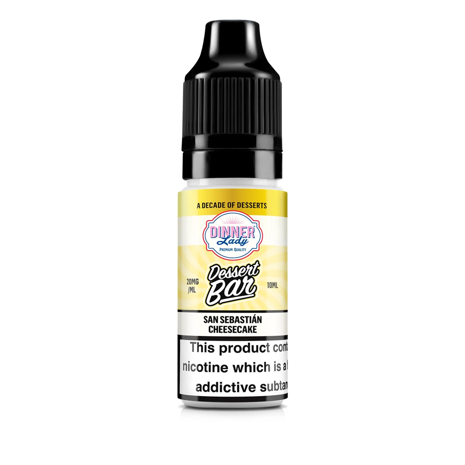 Dinner Lady Dessert Bar – San Sebastian Cheesecake Bar Salt E-Liquid