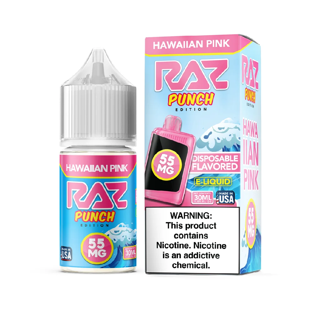 Hawaiian Pink Pod Juice x RAZ Salts 30mL