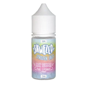 Frozen Pink Summer (Pink Lemonade Ice) by Skwezed Salt Series E-Liquid 30mL (Salt Nic)