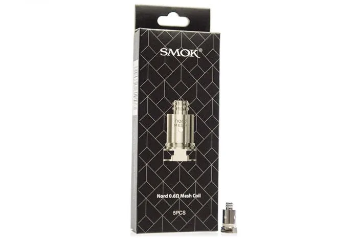 Smok Nord 0.6 Mesh Replacement Coil, 5 Pack