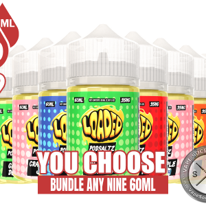 Loaded PODSALTZ Bundle 9x60ml (540ml)