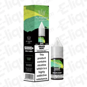 Al Fakher 5000+ Grape Mint Nic Salt