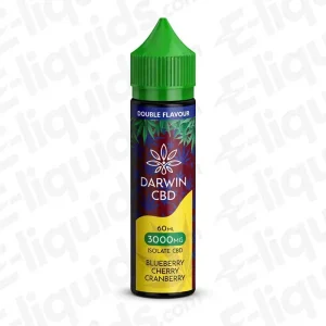 Darwin CBD 60ml Blueberry Cherry Cranberry Vape Juice
