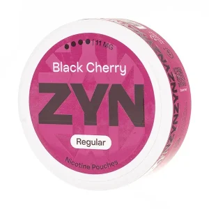 Black Cherry Regular 11mg Nicotine Pouches by Zyn
