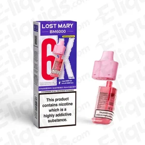 Lost Mary BM6000 Strawberry Raspberry Blackberry Prefilled Pod