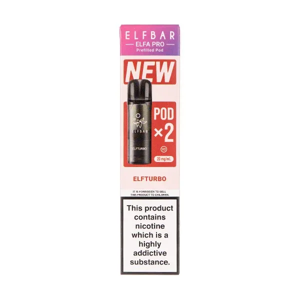 Elfturbo Elfa Pro V2 Prefilled Pods by Elf Bar