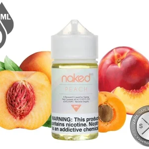 Peach By Naked 100 Original E-Liquids 60ml
