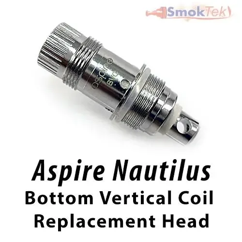 Aspire Nautilus Bottom Vertical Coil Replacement Head 5-pack - Image 2