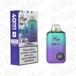 Higo BB 4000 Blueberry Sour Raspberry Prefilled Pod Kit