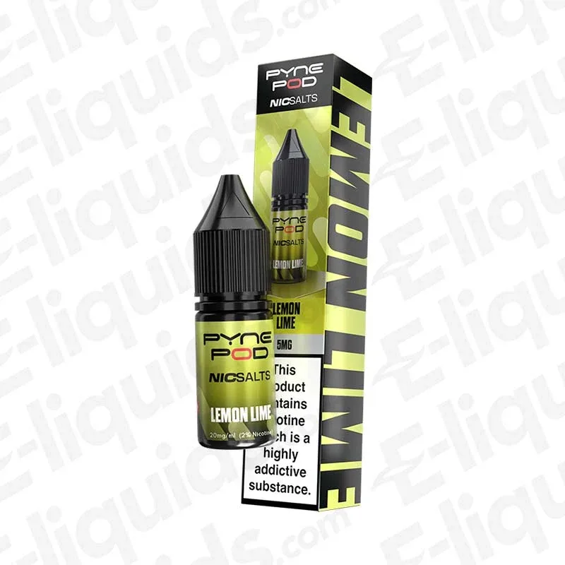 Pyne Pod Lemon Lime Nic Salt