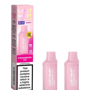 Strawberry Ice Lost Mary BM600 Pods (x2)