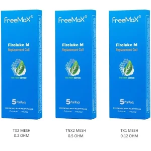 FreeMax TX Replacement Coils Fireluke 2 Tank (Pack of 5)