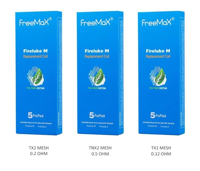 FreeMax TX Replacement Coils Fireluke 2 Tank (Pack of 5)