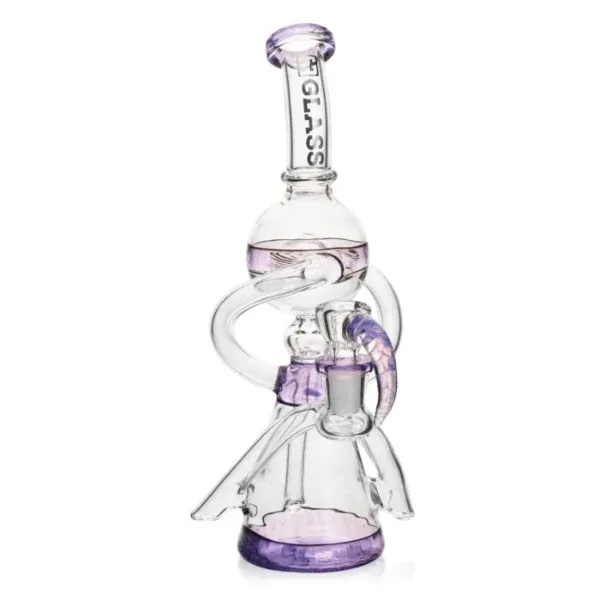9" Planet Boro Glass Recycler - Image 2