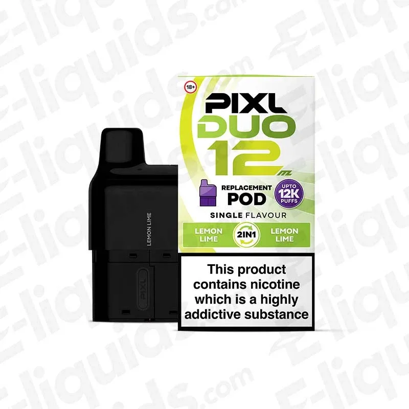 PIXL Duo 12 Lemon Lime Prefilled Pod