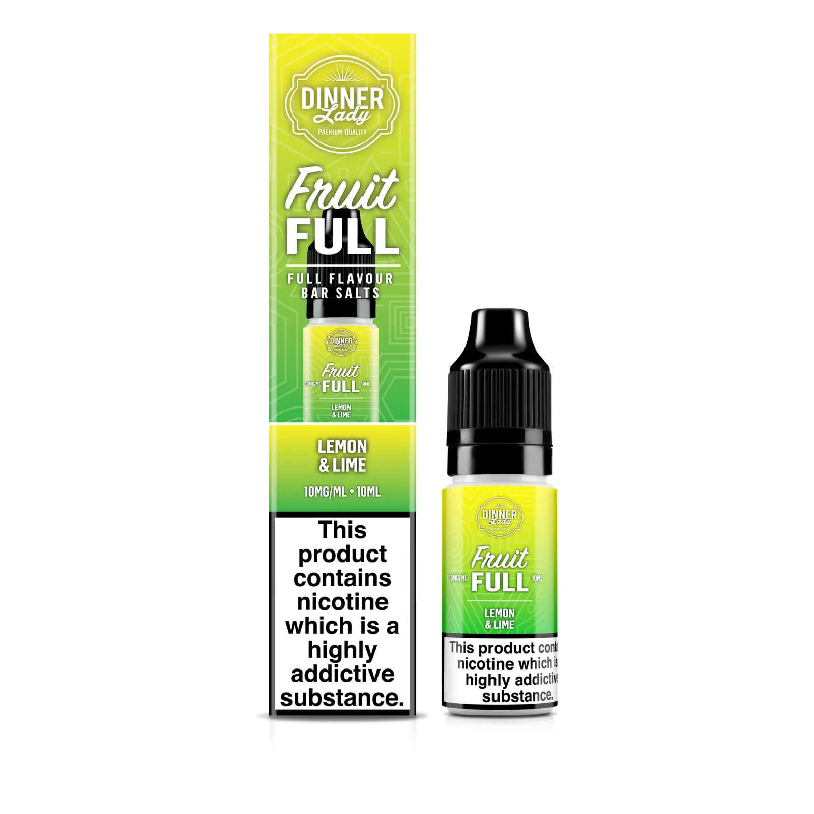 Dinner Lady FruitFull - Lemon & Lime Bar Salt E-Liquid - Image 2