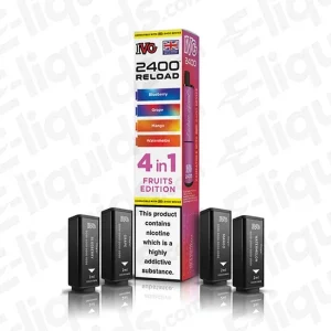 IVG 2400 4 in 1 Fruit 'N' Mint Edition Prefilled Pod