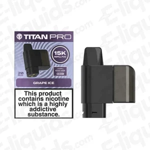 Titan Pro Grape Ice Prefilled Pod