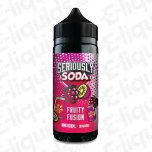 Doozy Vape Co Fruity Fusion Seriously Soda 100ml Shortfill Vape Juice