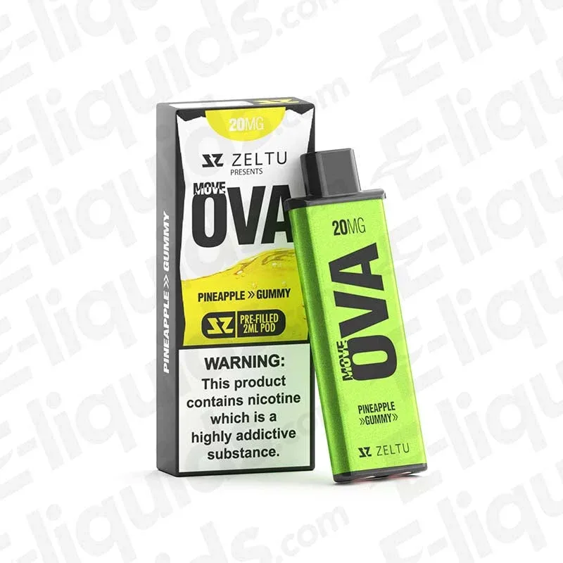 Zeltu X3 OVA Pineapple Gummy Prefilled Pod - Image 2