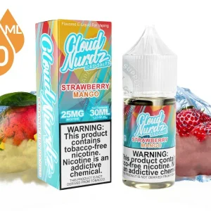 Strawberry Mango ICED CLOUD NURDZ SALTS 30ml