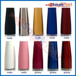 SmokTek eGo Cone for standard atomizer/cartomizer - silver trim