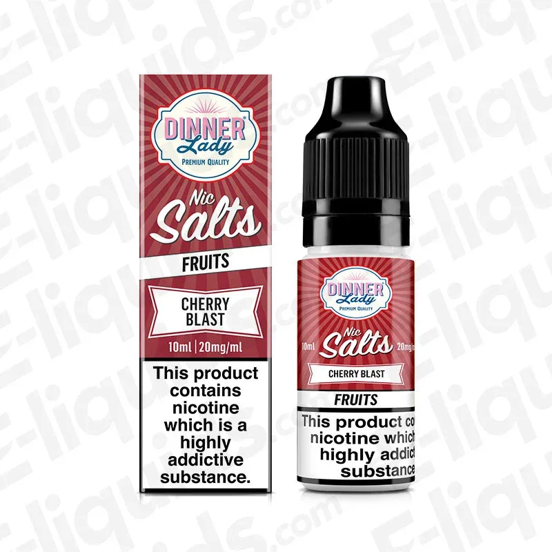 Dinner Lady Cherry Blast Nic Salt