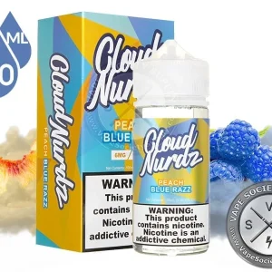 Peach Blue Raspberry CLOUD NURDZ 100ml
