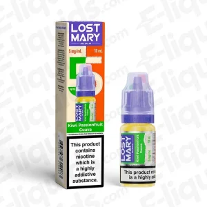 Lost Mary Nic Salt Kiwi Passionfruit Guava Vape Juice