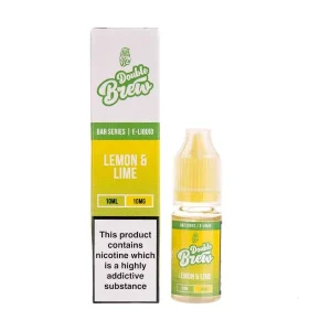 Lemon & Lime Double Brew Nic Salt E-Liquid by Ohm Brew