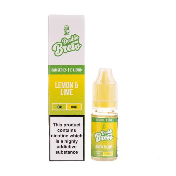 Lemon & Lime Double Brew Nic Salt E-Liquid by Ohm Brew