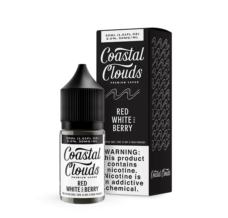 Red White And Berry SALT - Coastal Clouds - 30mL