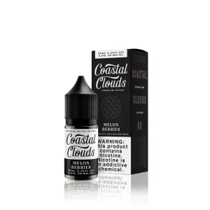 Coastal Clouds Co. Salt E-Liquid - Melon Berries - 30ml