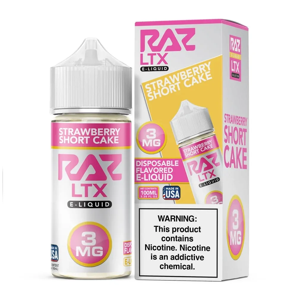 Strawberry Shortcake - Pod Juice x RAZ LTX - 100mL