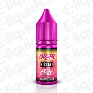 BRUTAL Rhubarb and Custard Nic Salt