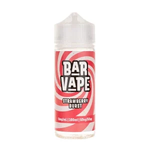 Strawberry Burst 100ml (50/50) Shortfill E-Liquid by Bar Vape